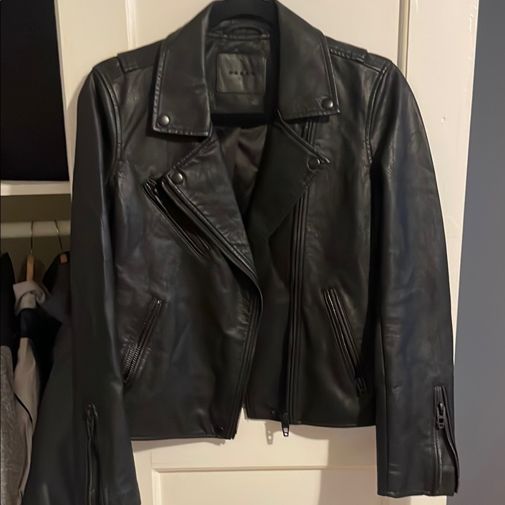 Women's Black BLANK NYC pleather Jacket